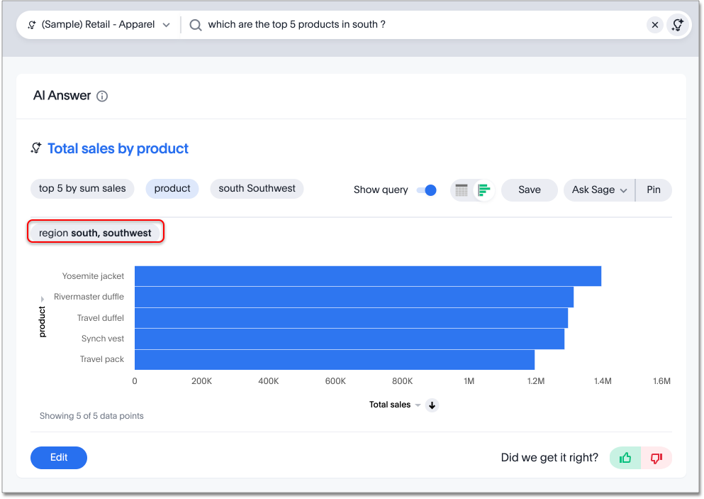 Verify search tokens-- south keyword displaying south and southwest